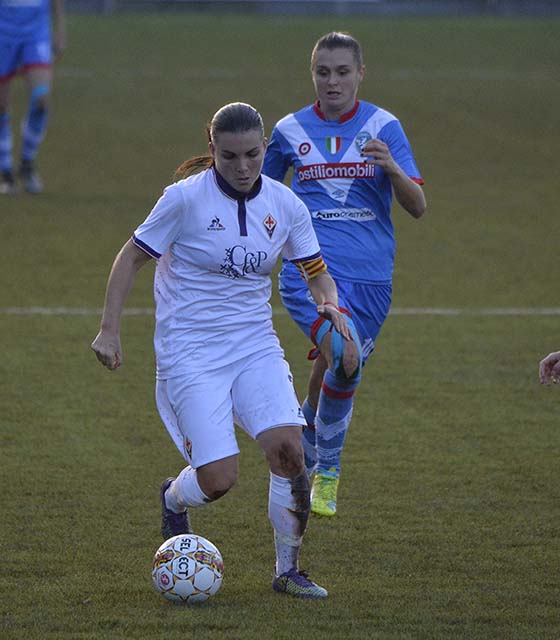 Primo tempo: monologo Fiorentina Women's contro il Brescia 1-0