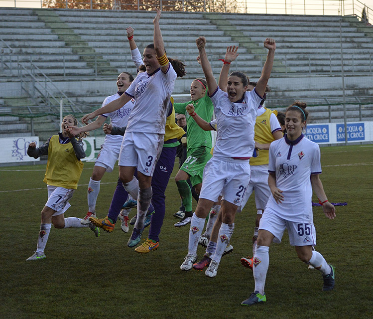 Fiorentina Women's, tre punti e mezzo scudetto. Passaggio di proprietà a Brescia