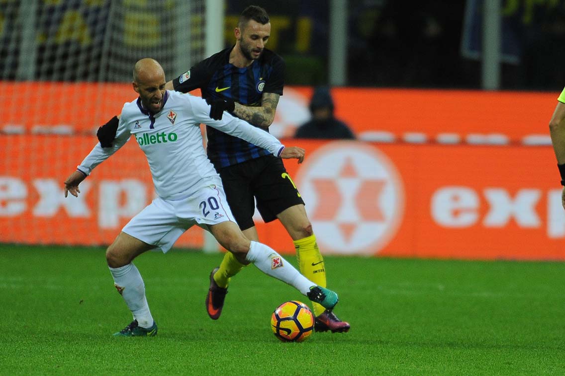 Borja Valero comincia bene il 2017. Smaltito il problema al polpaccio di fine anno