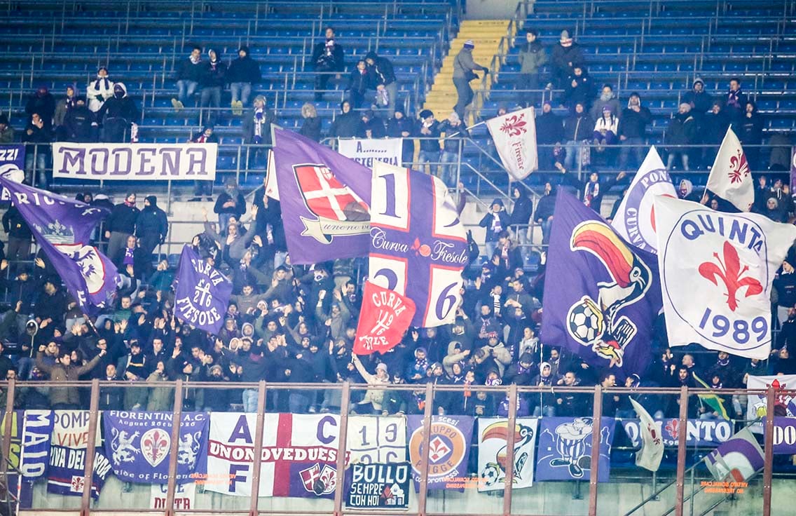 Ind. Vi.it: a San Siro contro l’Inter quasi 1500 tifosi viola al seguito della Fiorentina