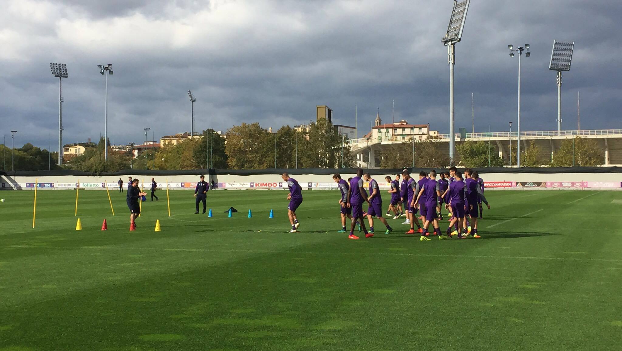 Programma di oggi: allenamento in mattinata in vista della trasferta tedesca