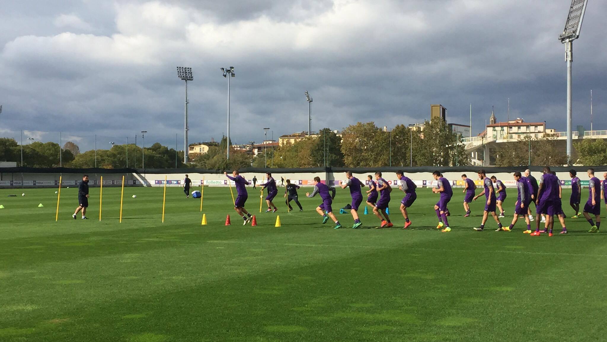 Fiorentina, il programma di oggi: subito in campo verso il Borussia