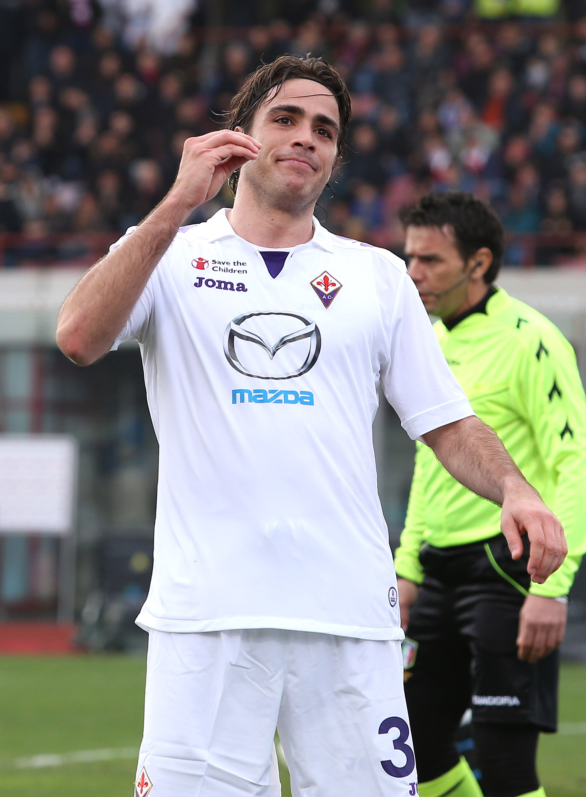 Il saluto della Fiorentina all'ex viola Matri: "Buona fortuna" (FOTO)