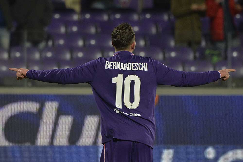 Viola in tv, Bernardeschi ospite stasera alla Domenica Sportiva