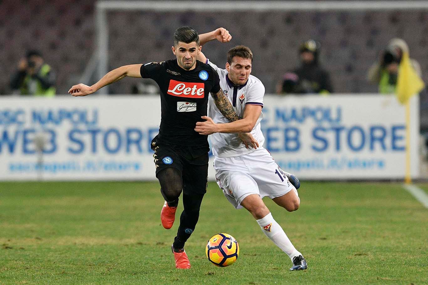 Napoli-Fiorentina Coppa Italia Cristoforo Hysaj