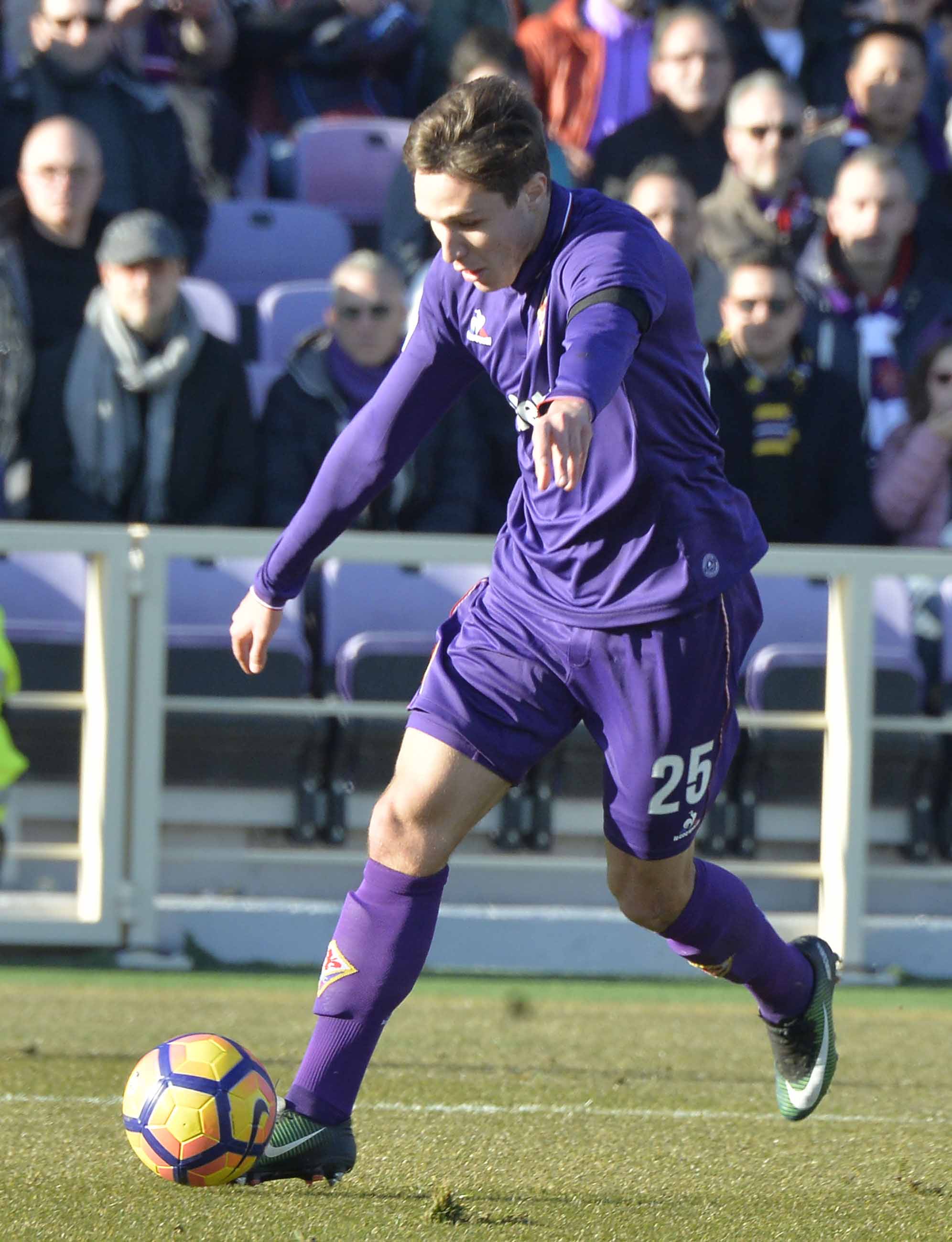 FIORENTINA-GENOA 29-01-2017. FEDERICO CHIESA. GALASSI SILVANO