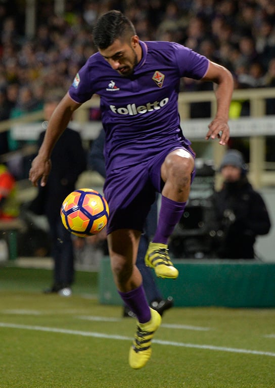 Fiorentina-Juventus Maxi Olivera