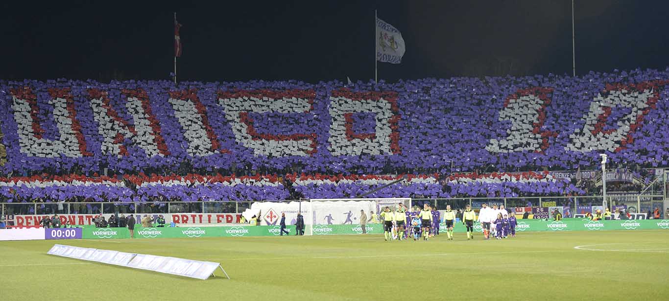 Fiorentina-Juventus Coreografia Antognoni