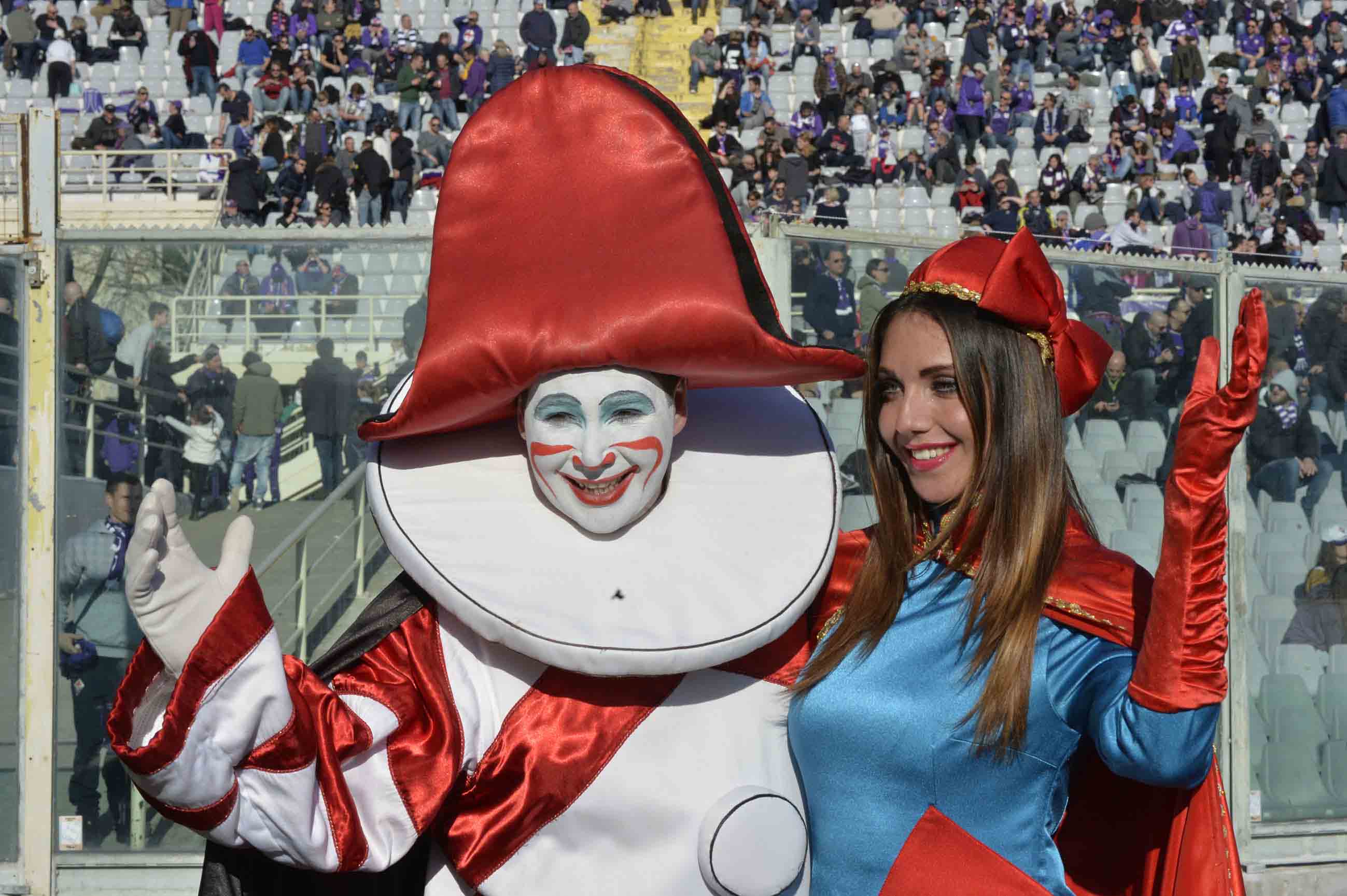 FIORENTINA-GENOA 29-01-2017. CARNEVALE. GALASSI SILVANO