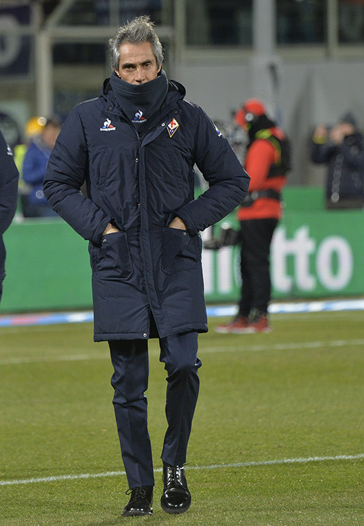 FIORENTINA-JUVENTUS 15-01-2017 PAULO SOUSA. GALASSI SILVANO