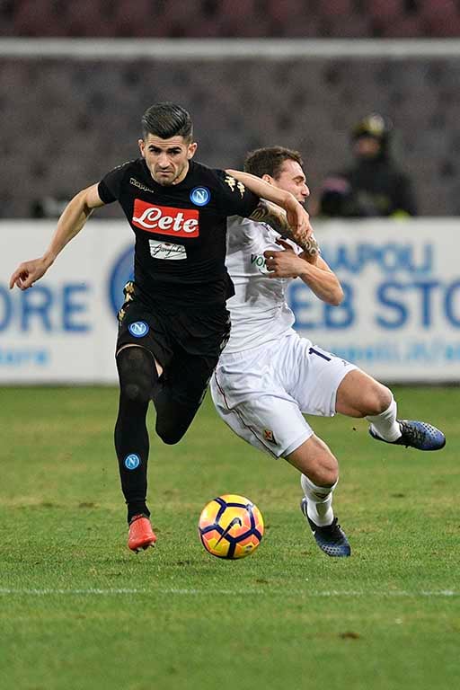 Napoli-Fiorentina Coppa Italian Hysaj Cristoforo