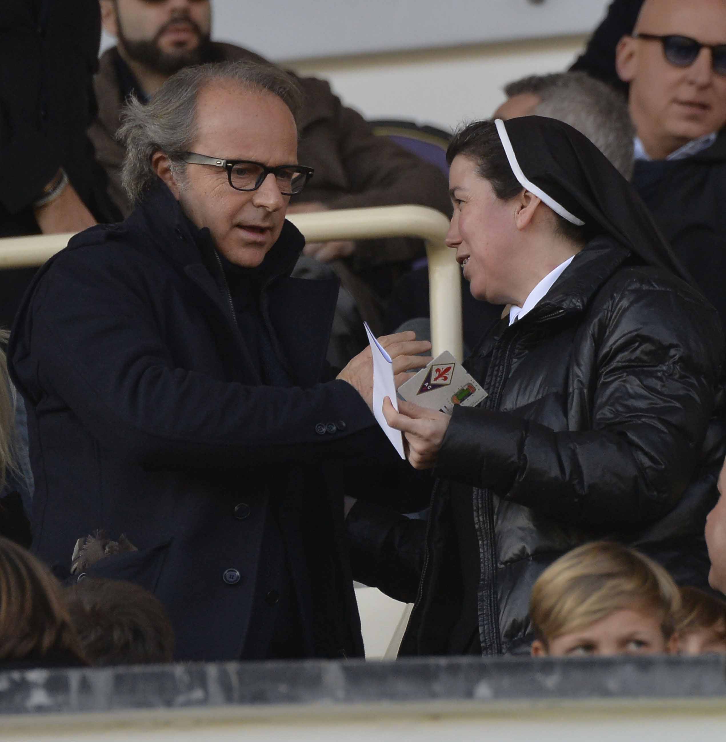 FIORENTINA-GENOA 29-01-2017. ANDREA DELLA VALLE. GALASSI SILVANO