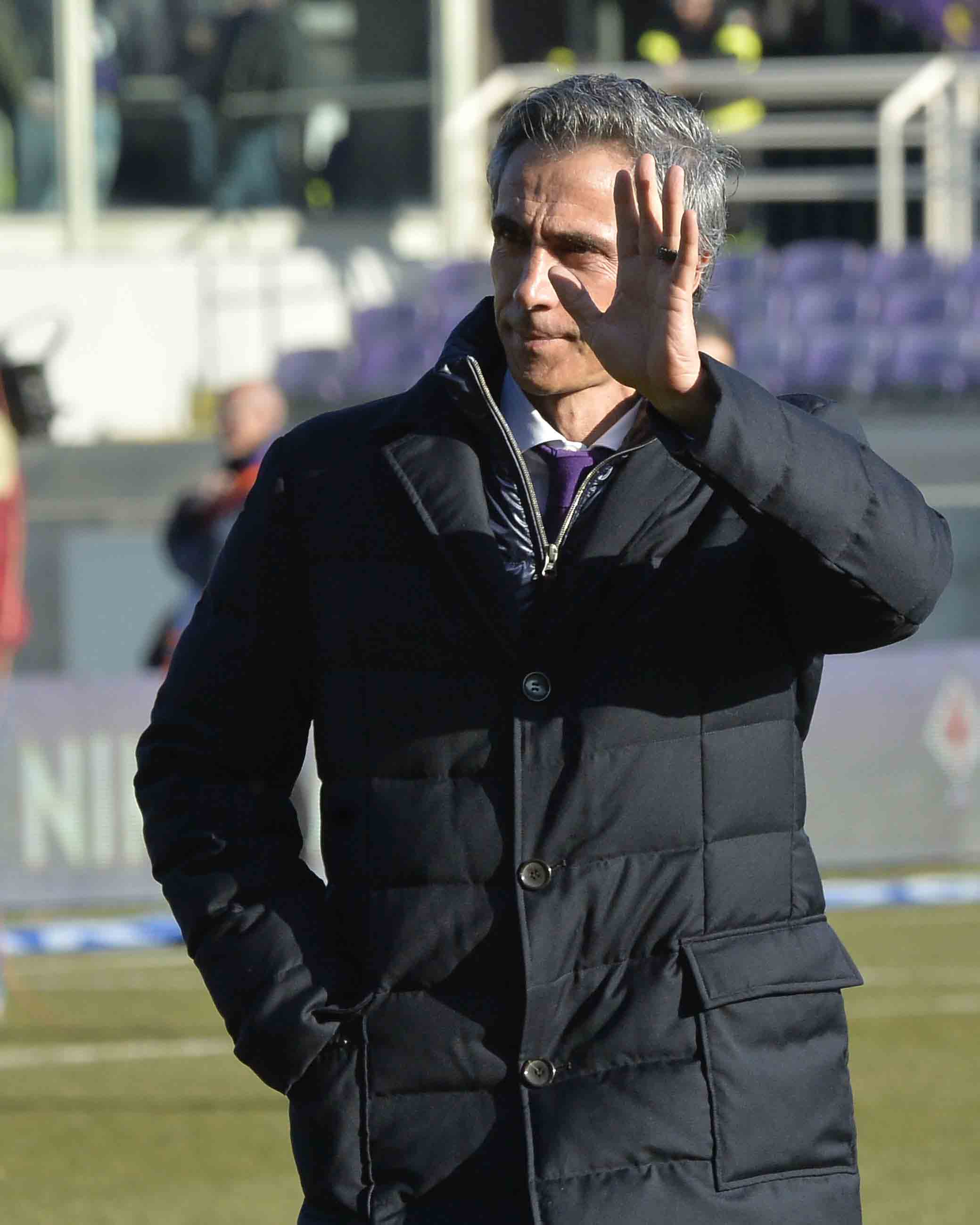FIORENTINA-GENOA 29-01-2017. PAULO SOUSA. GALASSI SILVANO