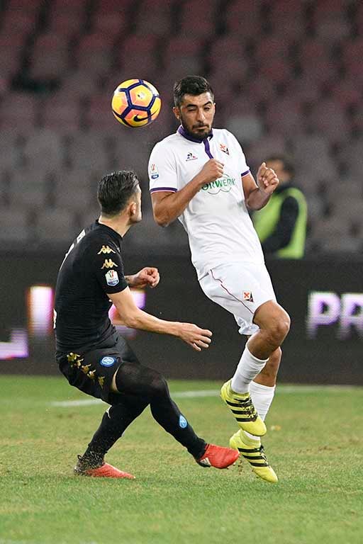Napoli-Fiorentina Coppa Italia Maxi Olivera