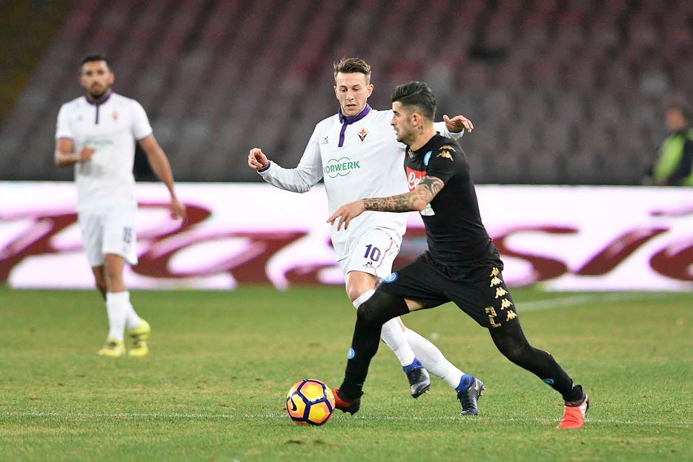 Napoli-Fiorentina 1-0, la CRONACA. Un gol di Callejon elimina i viola