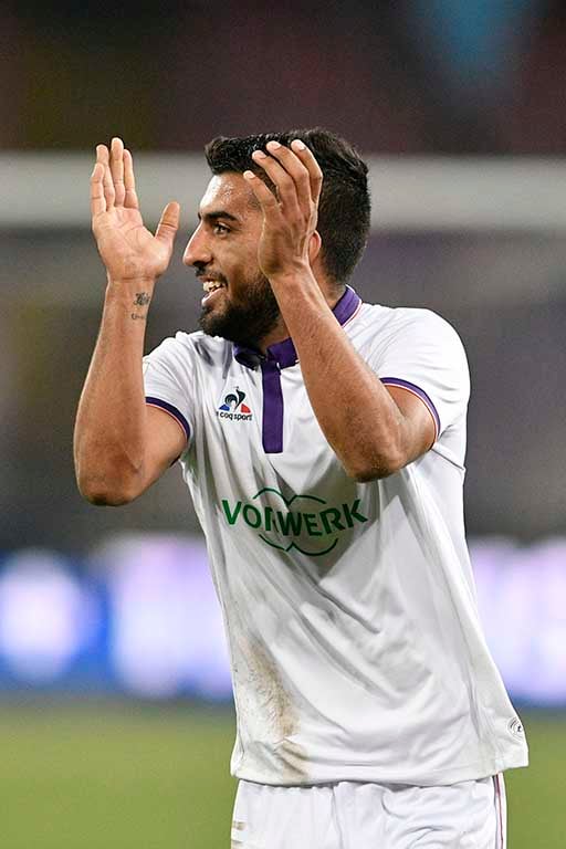 NAPOLI-FIORENTINA COPPA ITALIA 24-01-2017. MAXIMILIANO OLIVERA DELUSO. GALASSI SILVANO