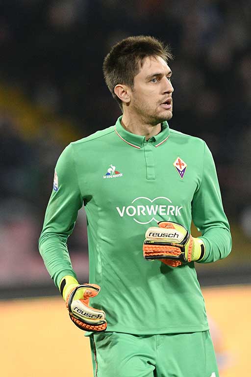 NAPOLI-FIORENTINA COPPA ITALIA 24-01-2017. TATARUSANU DELUSO. GALASSI SILVANO