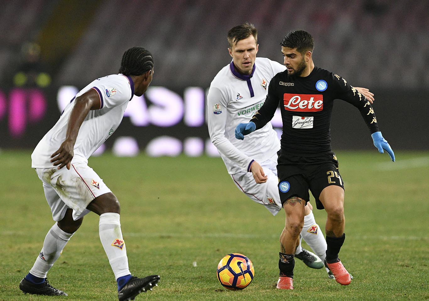Coppa Italia, Napoli-Udinese 1-0. La risolve Insigne nella ripresa