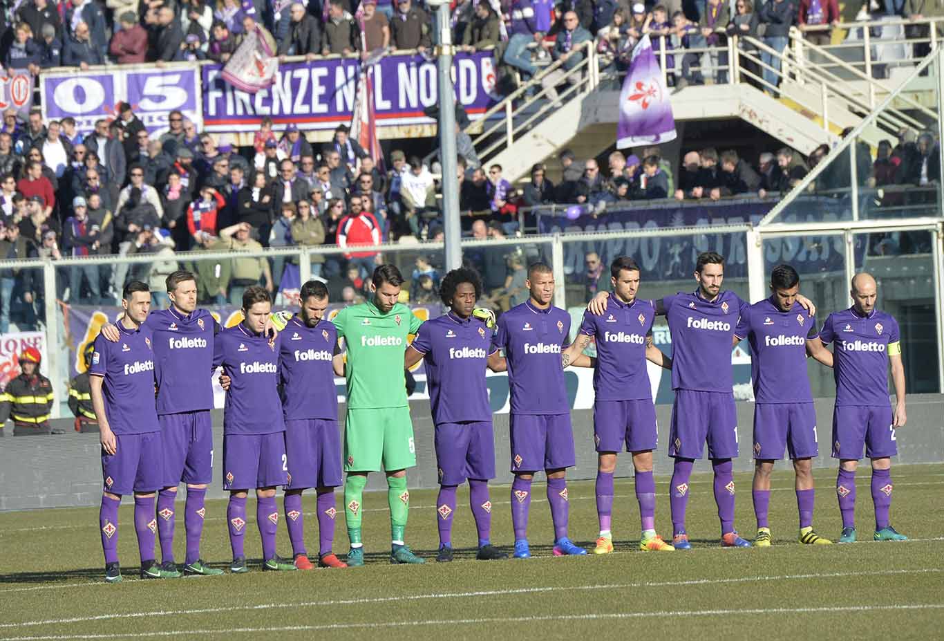 FIORENTINA-GENOA 29-01-2017. . GALASSI SILVANO