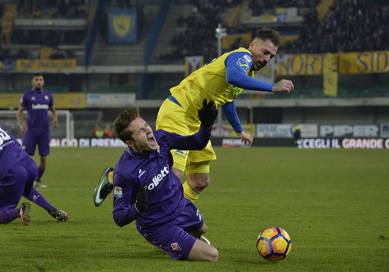 Chi-Fio, squadre a confronto: di fronte le due che corrono di più. 0 vittorie in casa per il Chievo