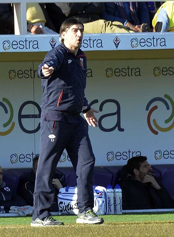 FIORENTINA-GENOA 29-01-2017. IVAN JURIC. GALASSI SILVANO