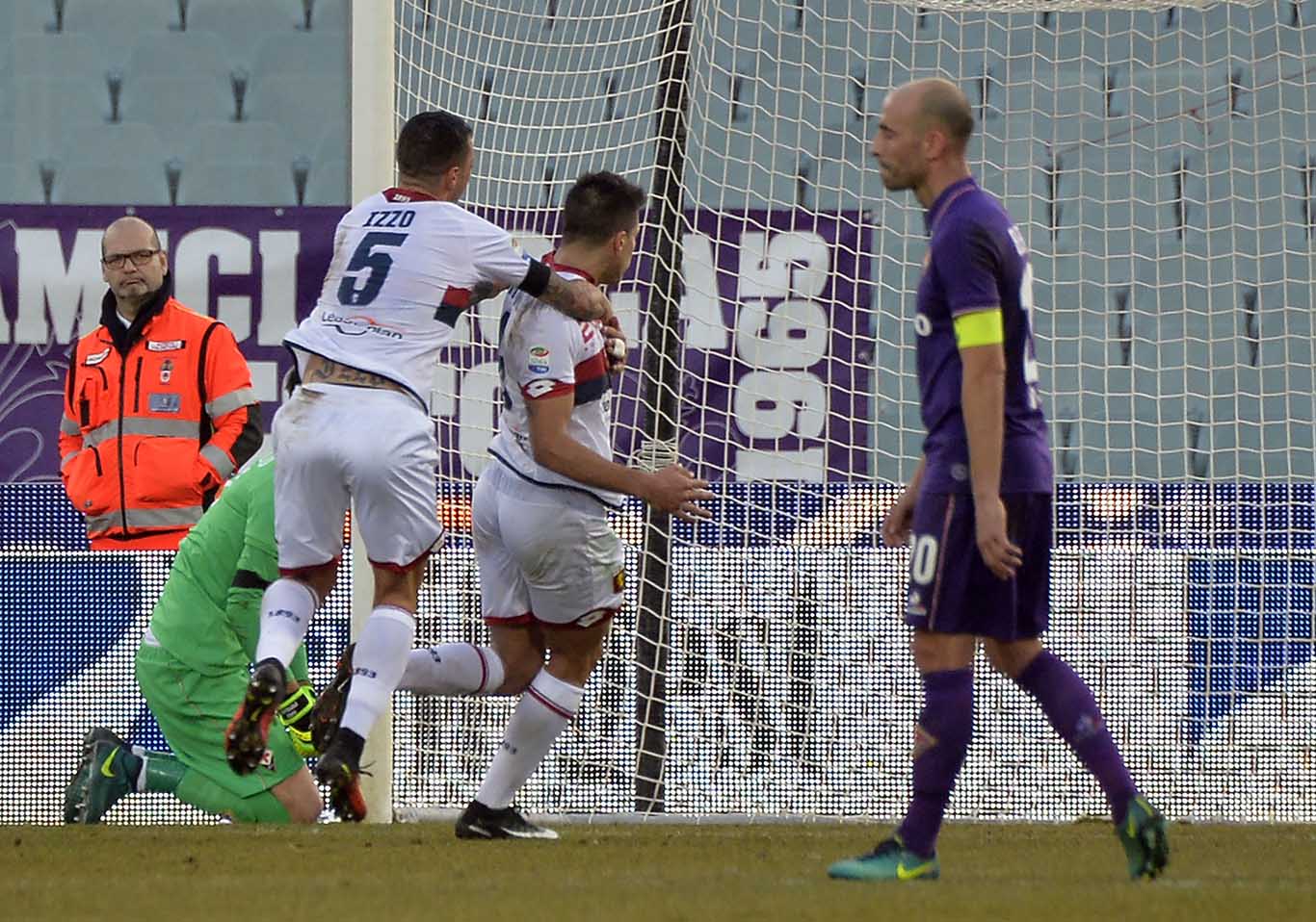 Fio-Genoa, squadre a confronto: grifone ottimo e solido in trasferta. Viola 5° difesa