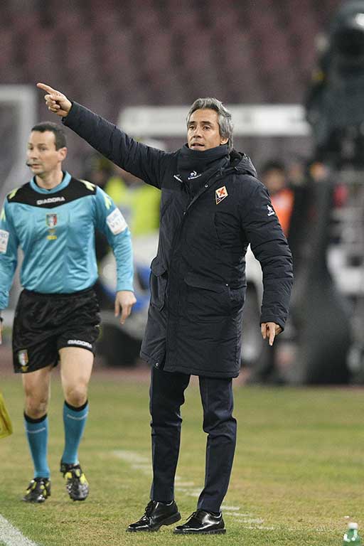 Napoli-Fiorentina Coppa Italia Paulo Sousa