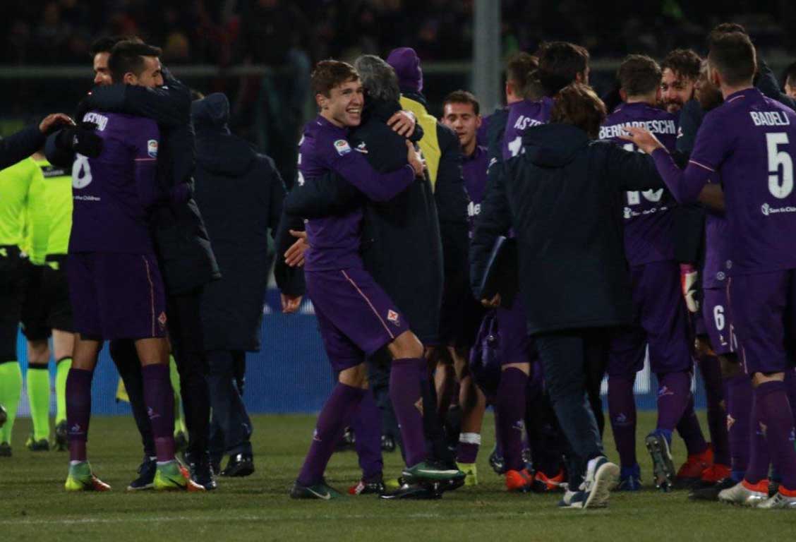 Fiorentina-Juventus Chiesa Sousa