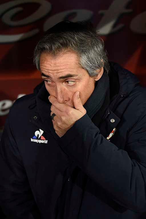 NAPOLI-FIORENTINA COPPA ITALIA 24-01-2017. PAULO SOUSA. GALASSI SILVANO