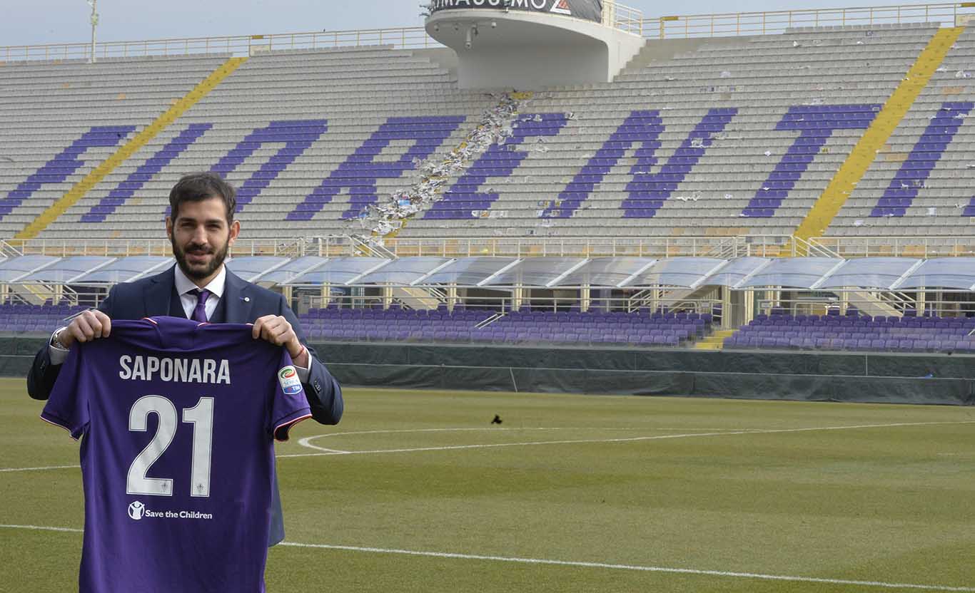 FIORENTINA 30-01-2017. PRESENTAZIONE DI RICCARDO SAPONARA GALASSI SILVANO