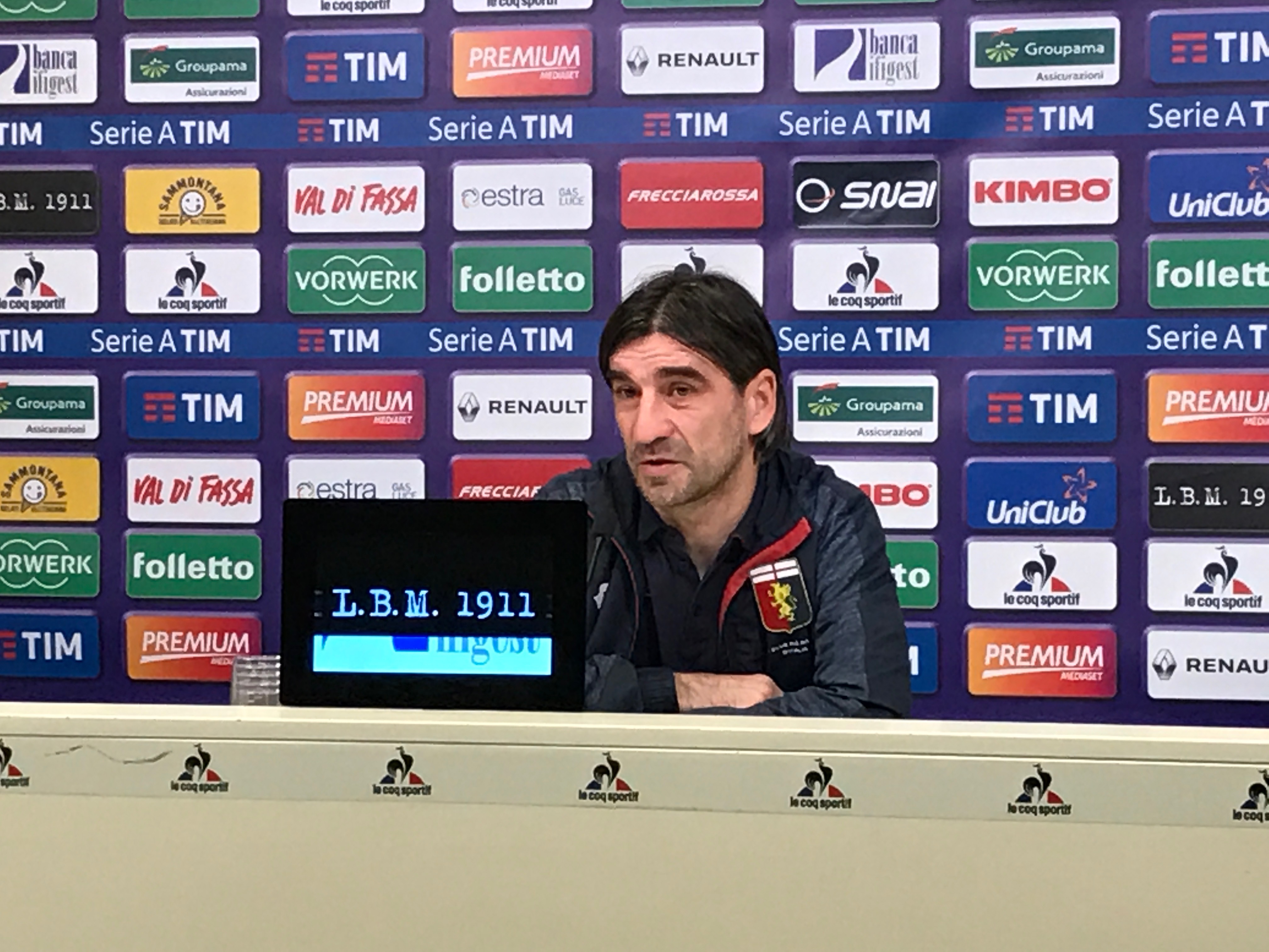 Juric: "Partita intensa quella di ieri, la Fiorentina nel primo tempo poteva segnare di più"
