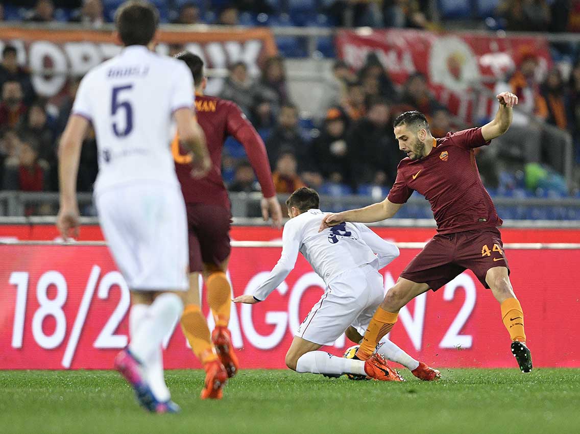 ROMA-FIORENTINA 07-02-2017. GALASSI SILVANO