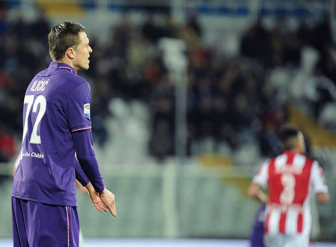 PESCARA-FIORENTINA 01-02-2017. JOSIP ILICIC. GALASSI SILVANO