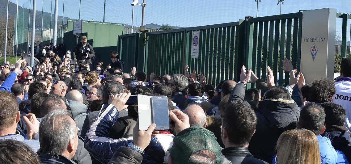 Contestazione Tifosi Centro Sportivo