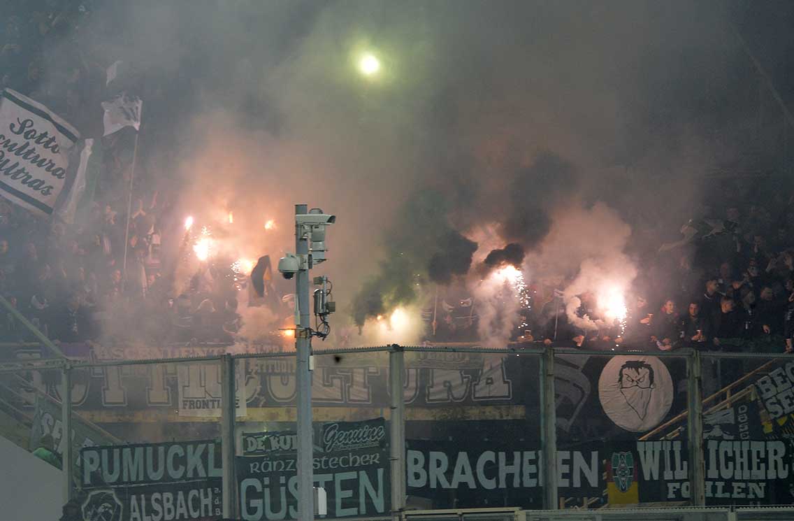 Fiorentina-Borussia M'Gladbach Tifosi tedeschi