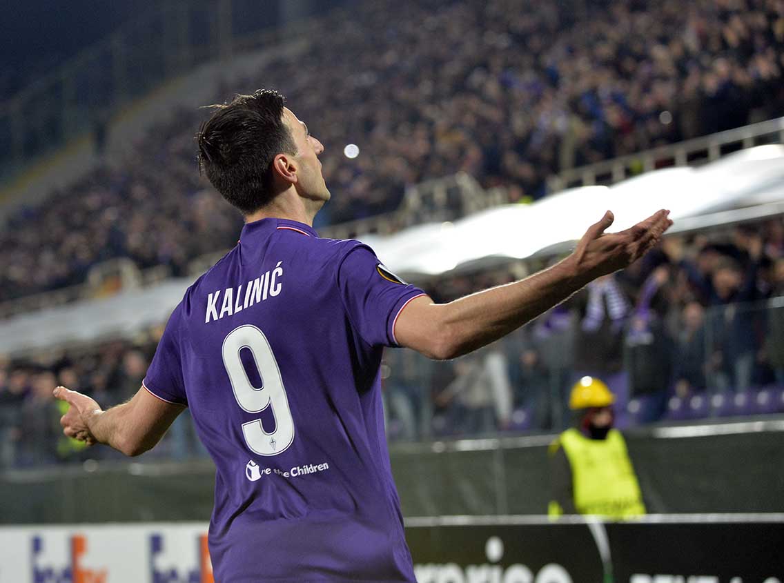 Fiorentina-Borussia M'Gladbach Kalinic