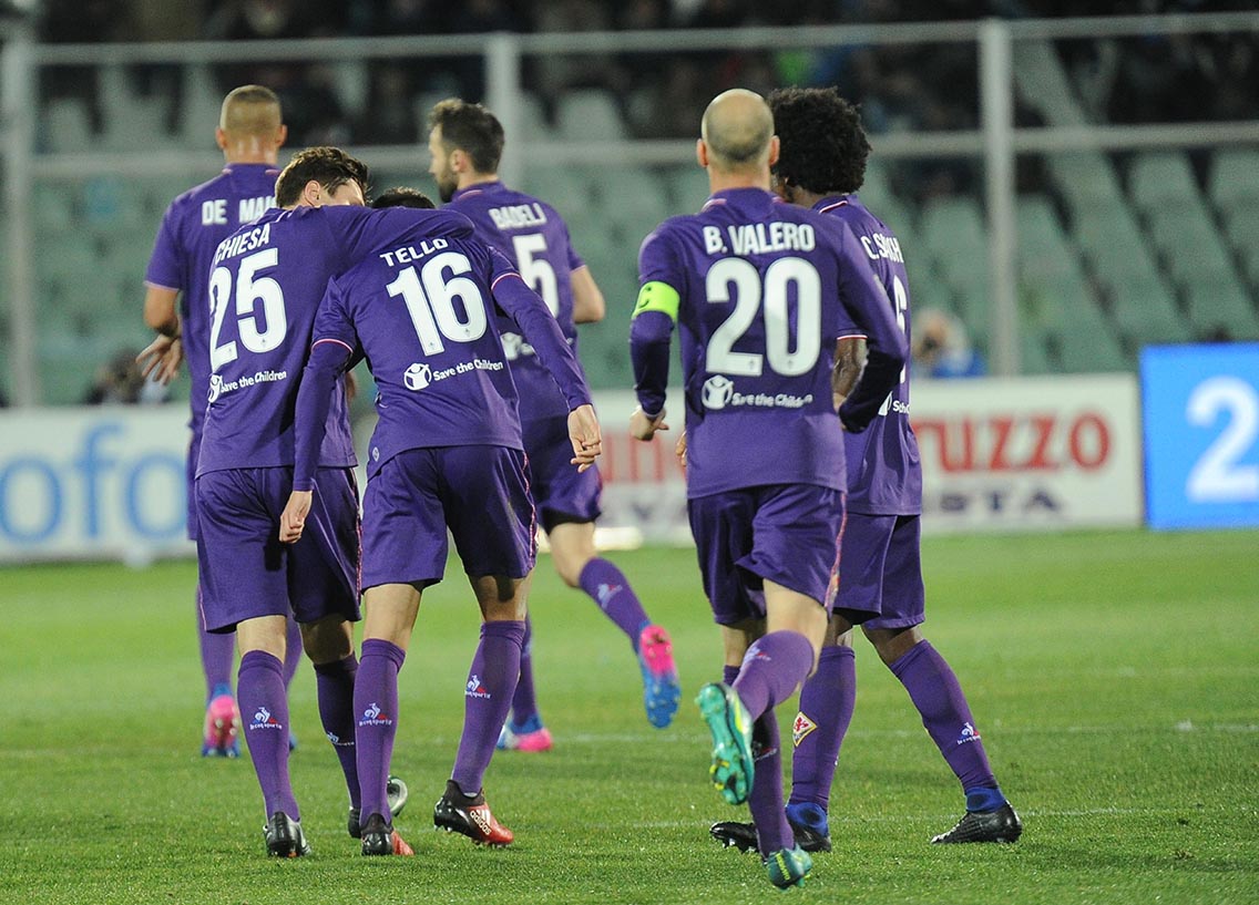 PESCARA-FIORENTINA 01-02-2017. STRISCIONE IN CURVA DELLA FIORENTINA. GALASSI SILVANO
