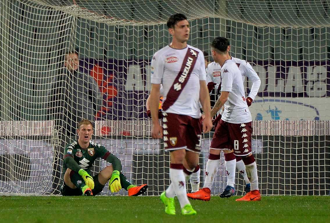 FIORENTINA-TORINO 27-02-2017. DELUSIONE BOYÈ HART. GALASSI SILVANO