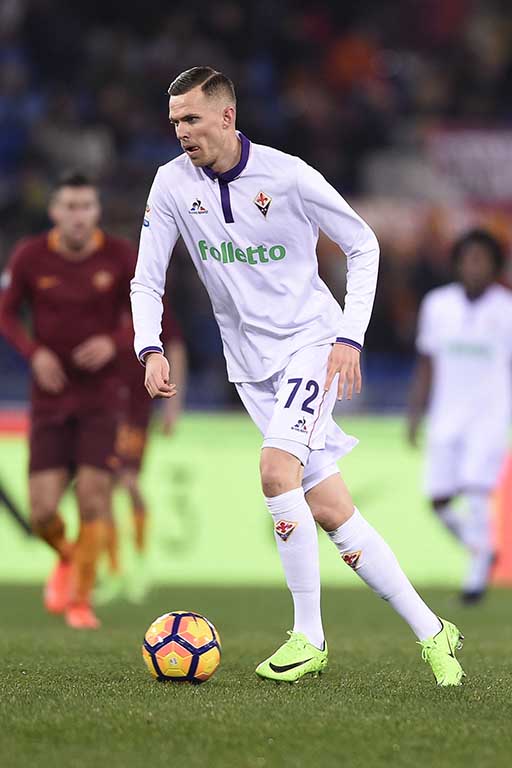 ROMA-FIORENTINA 07-02-2017. JOSIP ILICIC. GALASSI SILVANO