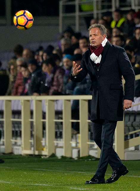 FIORENTINA-TORINO 27-02-2017. SINISA MIHAJLOVIC. GALASSI SILVANO