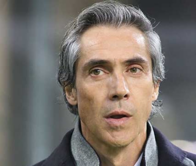 Paulo Sousa al San Paolo per assistere a Napoli-Juventus
