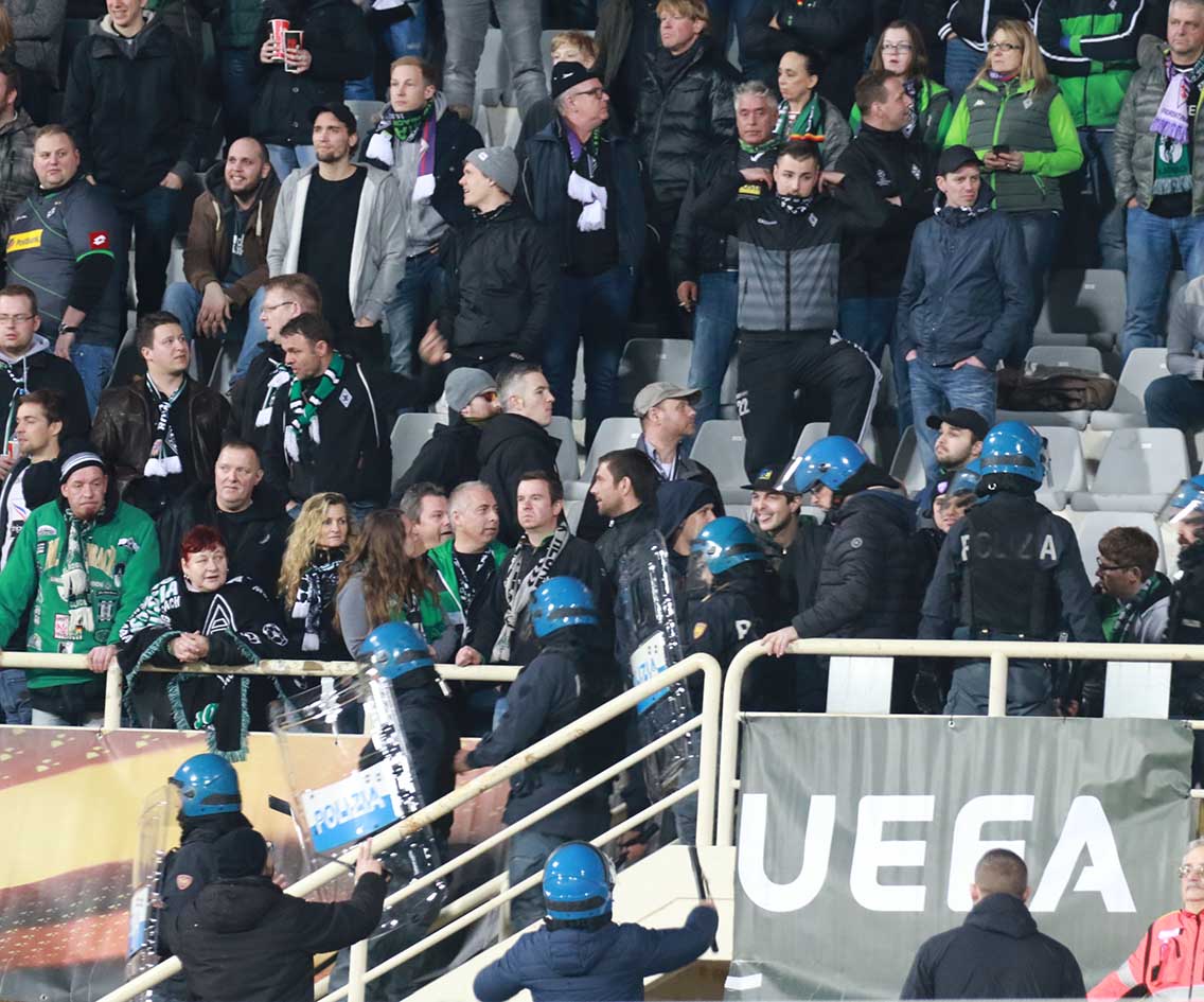 Fiorentina-Borussia M'Gladbach scontri