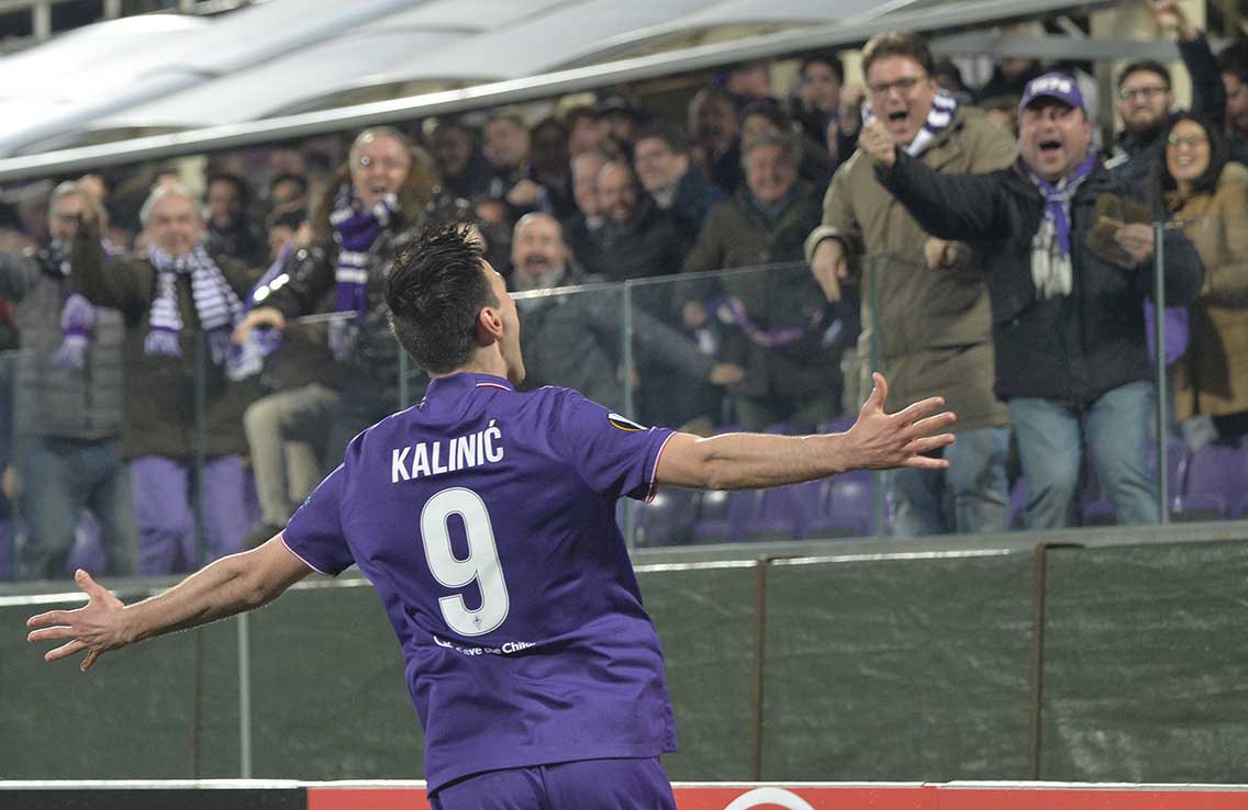 Fiorentina-Borussia M'Gladbach Kalinic