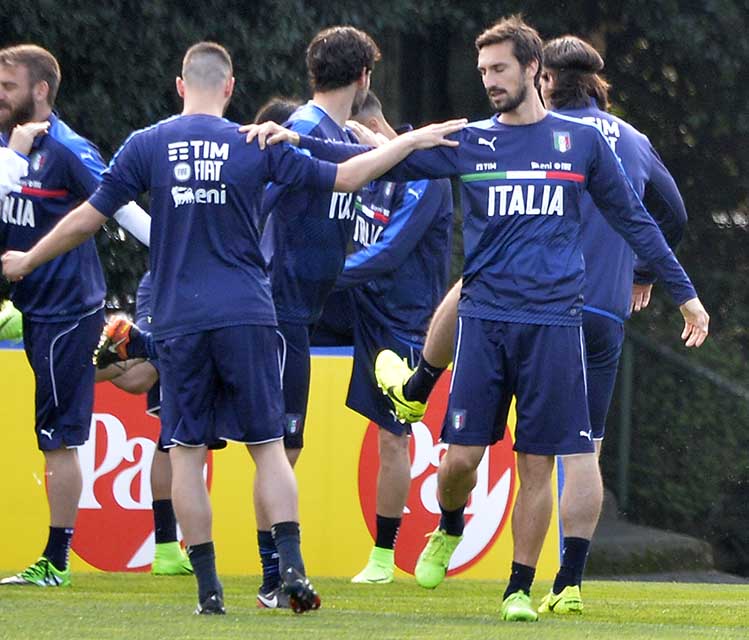 Italia, probabile panchina per il viola Astori: Ventura gli preferisce Romagnoli
