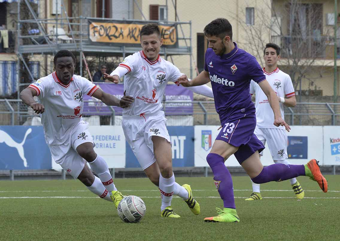 FIORENTINA PRIMAVERA-PERUGIA 19-03-2017.VIAREGGIO CUP 2017. MAGANJIC.