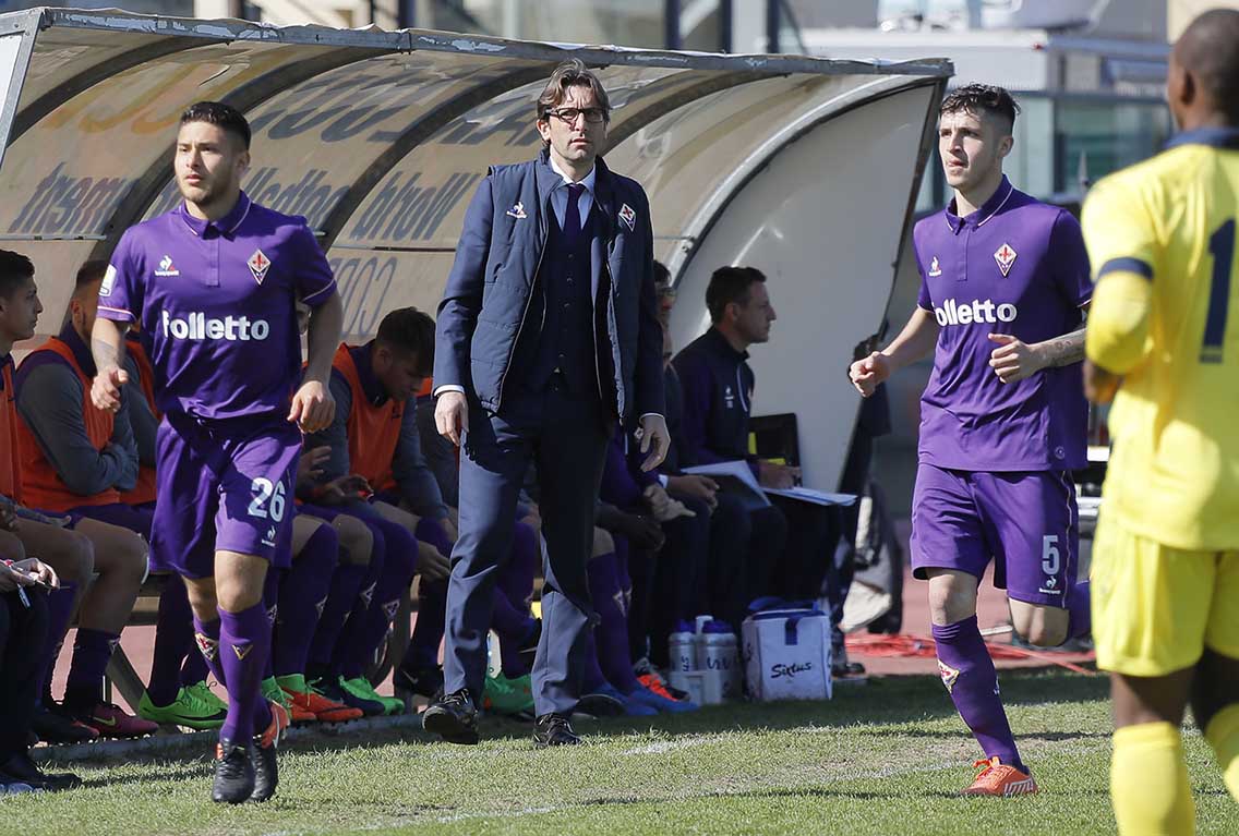 FIORENTINA PRIMAVERA-GARDEN CITY PANTHERS. 16-03-2017. FEDERICO GUIDI, MOSTI LUCA E GIOVANNI PEREZ. GALASSI SILVANO