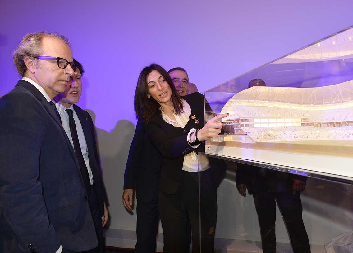 Plastico Nuovo Stadio Cognigni Nardella Della valle