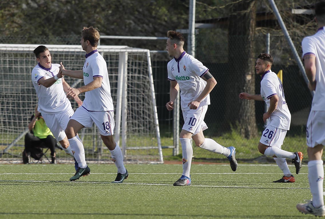 FIORENTINA PRIMAVERA-CAI. ESULTANZA 2-2. GALASSI SILVANO
