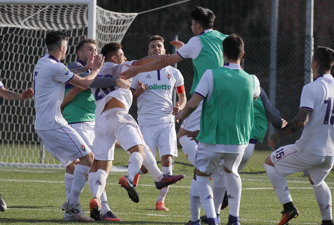 FIORENTINA PRIMAVERA-CAI. ESULTANZA 3-2. GALASSI SILVANO