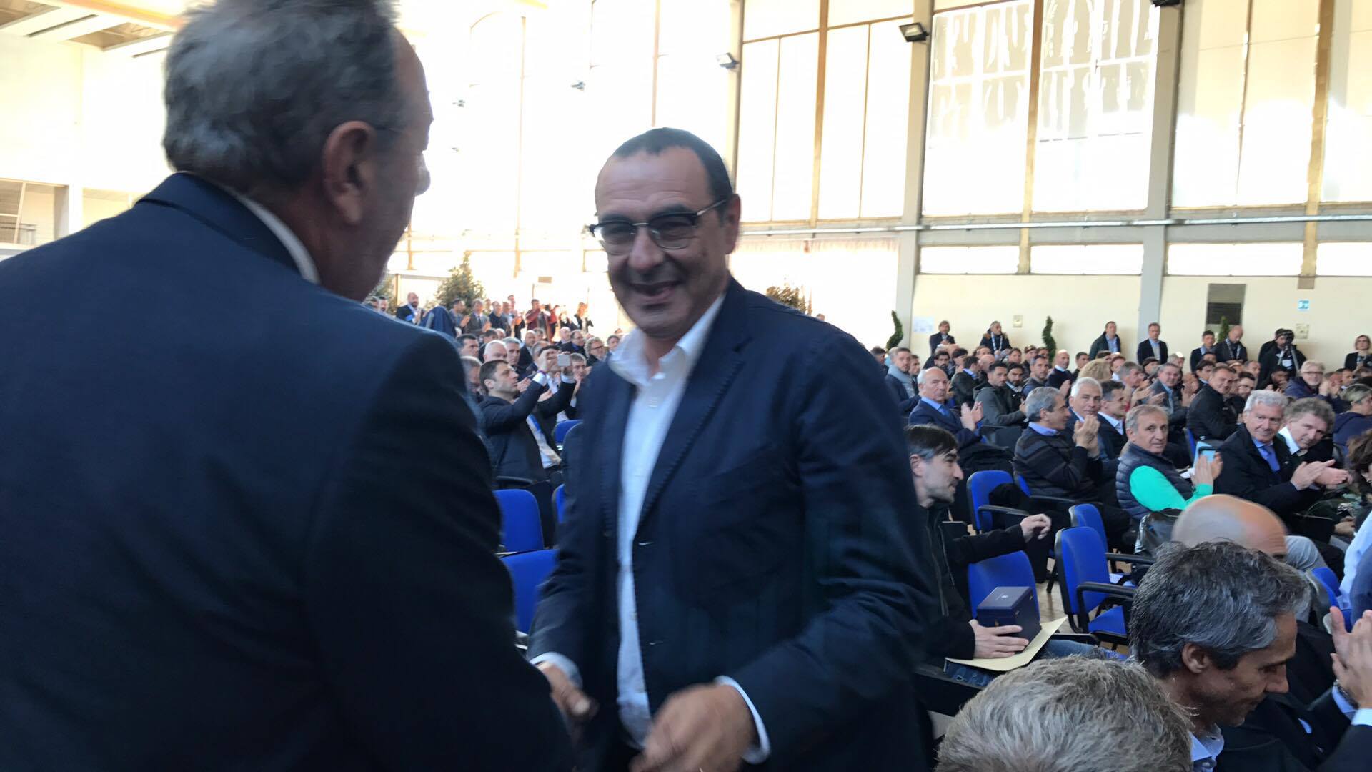 Panchina d'Oro, il LIVE di VI.IT: A Sarri il premio. Semplici Panchina d'Oro Lega Pro